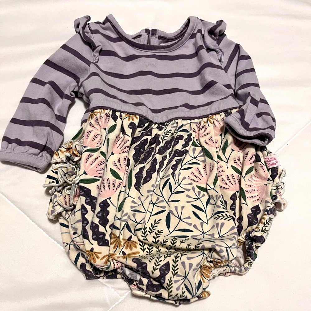 Ruffle Butts Flutter Bubble Romper